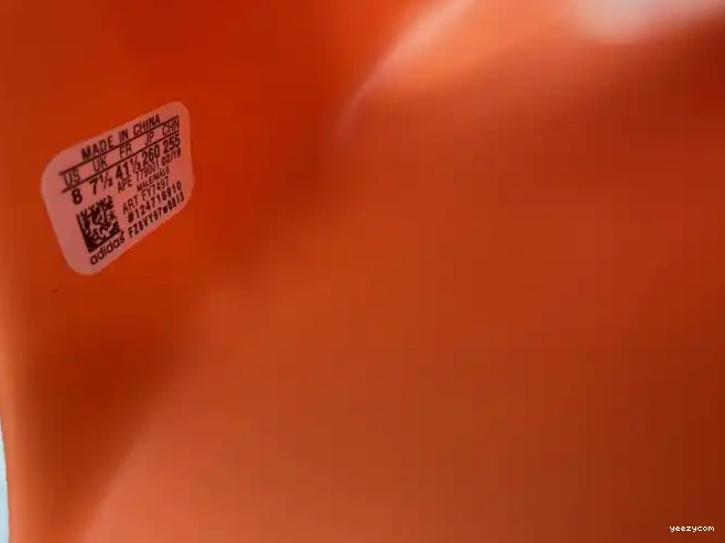 Yeezy FY7497 Slide Orange Adidas 0516